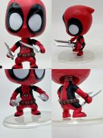 Figuras De Acción Deadpool Y Wolverine Q Edition Colección Dogpool Con Bobblehead Juguete Para Niños Decoración De Ornamento - details 12