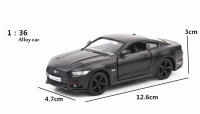 Modelo De Coche De Escala 1:36 Mustang GT De Aleación De Metal Juguete De Coche De Simulación Con Pull Back Puertas Abiertas Adorno Deportivo Regalo Para Niños - details 1