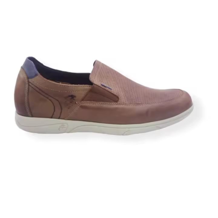 FLUCHOS F0118 CUIR NAVY. - 1