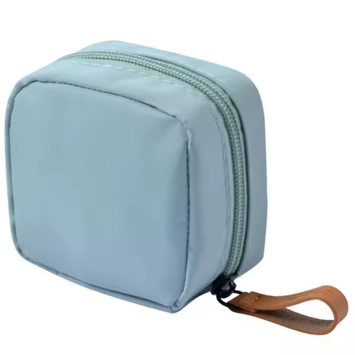 Bolso De Maquillaje Mini Para Bolso Cosmético Bolsa De Viaje Bolsa De Labial Pouch De Cosméticos Material Nylon - 1