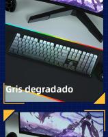 Teclado Mecánico De Juego AULA F108 100% Layout Tasa De Encuesta 1K Switch Lineal Hot Swappable Con Software De Macro - details 20