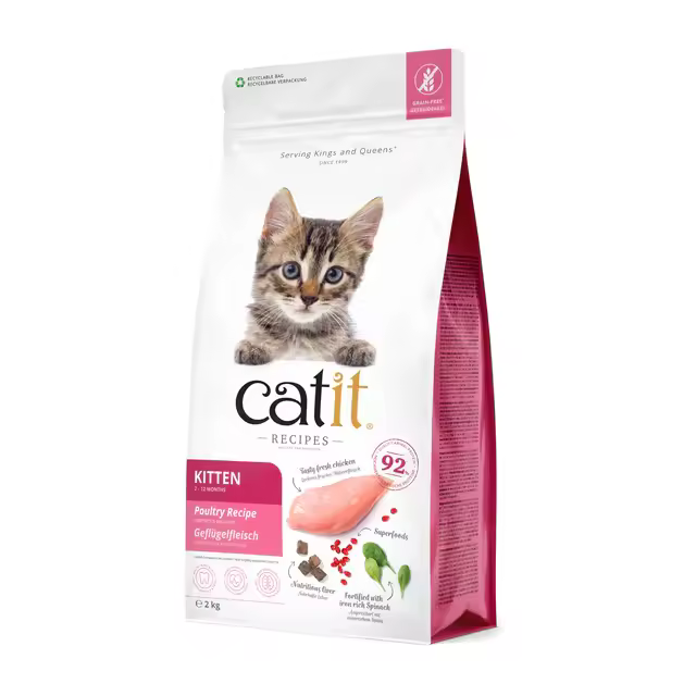 Catit Recipes Kitten - Receta con Aves para Gatitos Junior - 1
