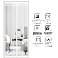Cortina Mosquitera Para Puertas con cierre malla magnético Automático aire fresc - details 7