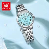 Reloj de Mujer Elegante OLEVS 5600 con Correa Acero Inoxidable, Estilo Clásico, Movimiento Cuarzo , Uso Diario, Res - details 2