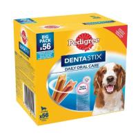 Pedigree Dentastix Uso Diario Limpieza Dental para perros medianos(1 Pack De 56ud) - details 1