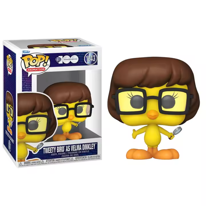 FUNKO POP! WARNER BROS 100 ANIV. - PIOLÍN DISFRAZADO DE VELMA DINKLEY, 69428, Nº1243, TIENDA CON LICENCIA OFICIAL - 1