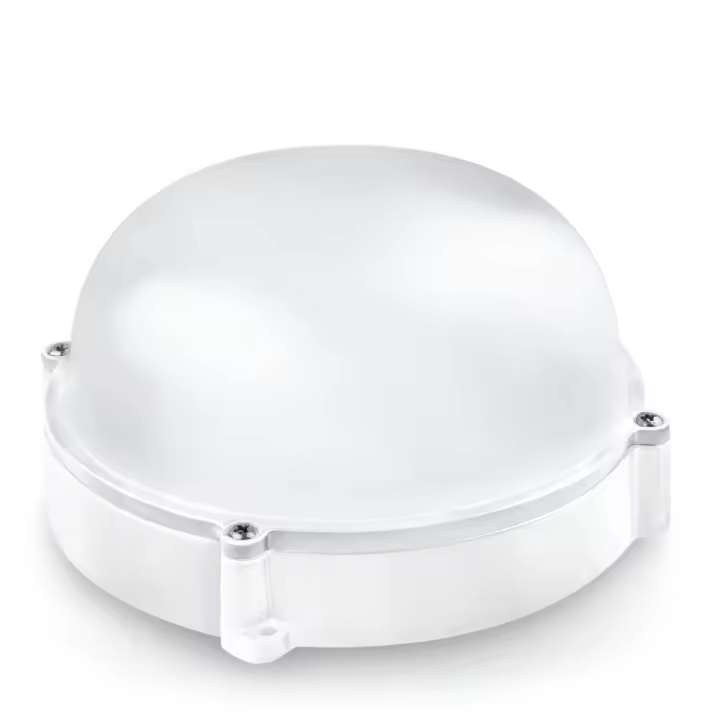 Plafón LED Redondo Blanco Exterior IP65 12W Cálida Matel - 1