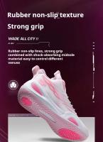 Zapatos De Baloncesto Para Hombre Teen Match pro Suela De Aire Transpirables Algodón Superior Microfibra Antideslizantes Para Entrenamiento Y Campo - details 4