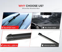 Limpiaparabrisas Delantero Y Trasero Para Opel Astra J 2009-2015 Lanzamiento De Imitación De Lluvia Cuchillas De Limpieza De Ventanas Frontales Y Traseras 27+25+12 - details 5