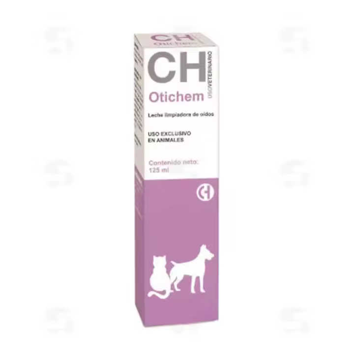 Otichem 125 ml leche limpiadora de oídos para perros y gatos Chemical Ibérica - 1