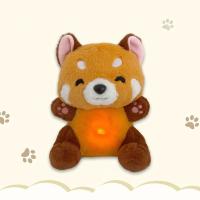 Peluche De Panda Rojo Con Respiración Rítmica Luz Y Música Juguetes Electrónicos Para Adultos Antiestrés En Cuatro Modos - details 4