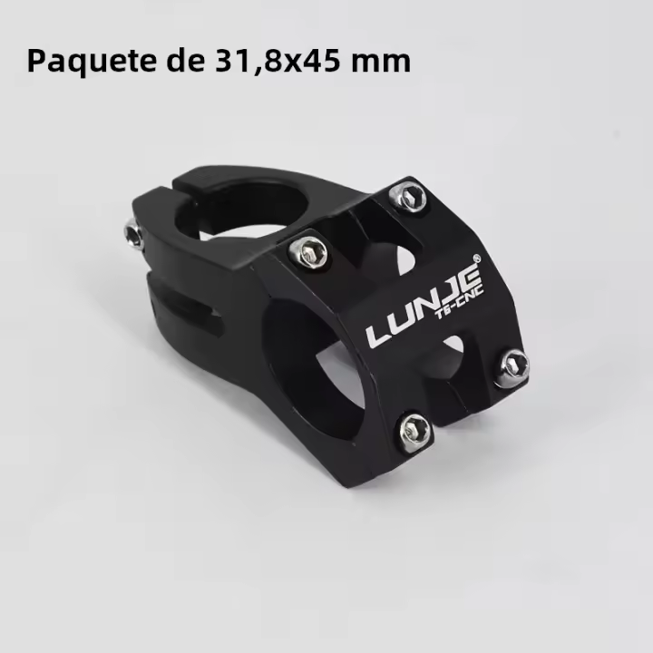 MTB Short Power 31.8 25.4mm Perilla Bicicleta Puente Tubo 45mm Riser Table Montaje En Manillar De Montaña Aleación De Aluminio - 1