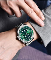 Reloj De Pulsera De Lujo LIGE Para Hombres Resistente Al Agua 30m Luminoso Con Fecha Cuarzo Estilo Casual Y Negocio Reloj Para Hombre - details 14