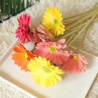Flores Artificiales Gerbera Para Decoración De Hogar Y Escritorio Pack De 1/5 Piezas Barberton Daisy No Especificadas Para El Día De La Madre - details 1