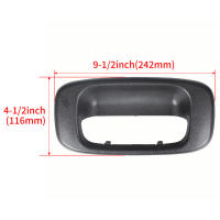 Manija Y Bezel De Puerta De Coche Para GMC Sierra Chevrolet Silverado 1500 2500 3500 1999-2007 Latch De Alzado De Maletero - details 11