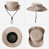 Sombrero De Pescador Para Hombres Gran Alas Transpirable Protección Solar De Primavera Y Verano Adecuado Para Actividades Al Aire Libre - details 6