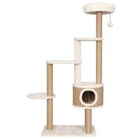 vidaXL Árbol para gatos cojín lujo poste rascador hierba marina 148 cm - details 2