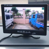 Cámara De Retrovisora Para Camión Con Visión Nocturna Impermeable Pantalla Trasera Para Vehículo Adecuado Para Camiones/Tráileres/Pickups/RV - details 5