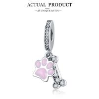 Colgante De Abeja WOSTU 925 Plata Esterlina Para Mujeres Niños Niñas Perros Joyería De Pulsera DIY Con Encanto De Cámara Café Mariposa - details 7