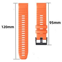 Correa De Reloj De Silicona 22 26MM Para Garmin Fenix 7 7X 6X 6 pro 5 5X plus Epix Gen2 Enduro 2 Compatible Con Variedad De Modelos QuickFit Release - details 3