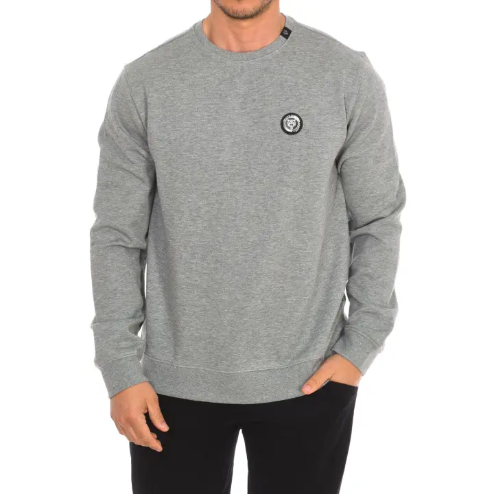 Plein Sport-Sudadera de manga larga y cuello redondo FIPSG602 para Hombre - 1