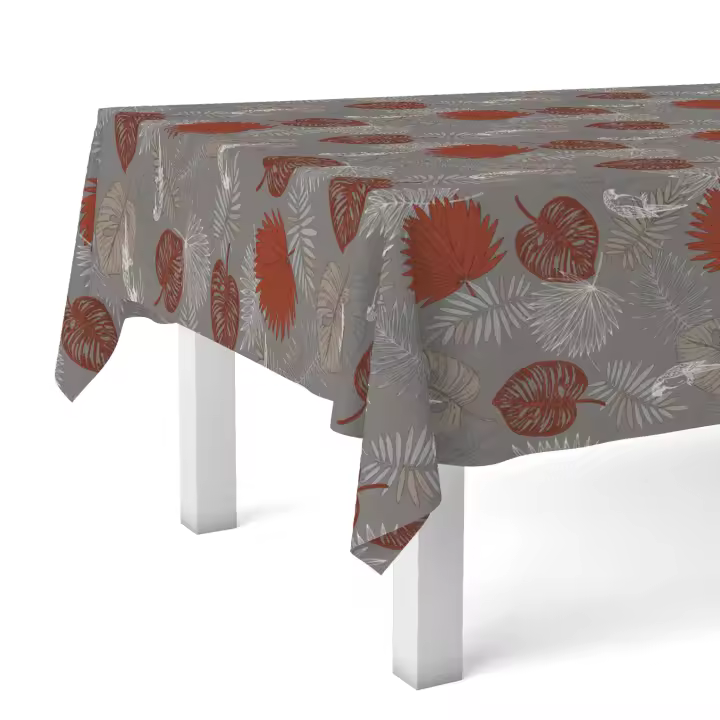 Mantel Hule Salor Valentia Home | Estampado Antimanchas | Repelente de Agua - 1