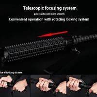 Bate De Béisbol Para Auto-defensa Linterna Flashlight Con Mace Táctico Zoom Telescopio Luz De Seguridad Profesional Suministros De Defensa - details 7