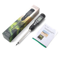 Medidor De Humedad Y Temperatura Del Suelo EC-7701 LCD Digital Resistente Al Agua Con Pantalla Retroiluminada Y Probar Desmontable - details 11