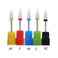 1PCS Cerámica Broca De Uñas Para Máquina Eléctrica De Manicura Y Pedicura Accesorios De Herramientas De Corte Con Rosca De 3/32" - details 1
