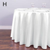 Elegante Sábana De Satén Blanca Para Mesa Redonda 145 Cm Teléfono Liso Brillante Para Bodas Banquetes Cumpleaños Y Decoración De Restaurantes - details 8