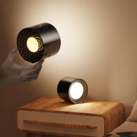 Lámpara De Pared LED Recargable Con Control Táctil Y Remoto IR Rotación 360° Luz Nocturna Portátil Para Dormitorio Lectura - details 4