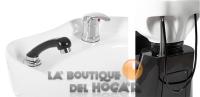 Lavacabezas con pica negra y respaldo ergonómico Modelo LBH Odden - details 1