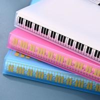 Carpeta De Música A4 Con 40 Hojas Para Piano Organizador De Documentos Y Práctica De Papel Musical Multicapa - details 2