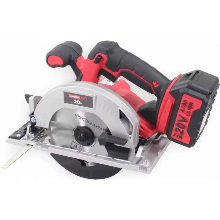 MADER 63293 Sierra Circular, 165mm, 20V, Batería - 1