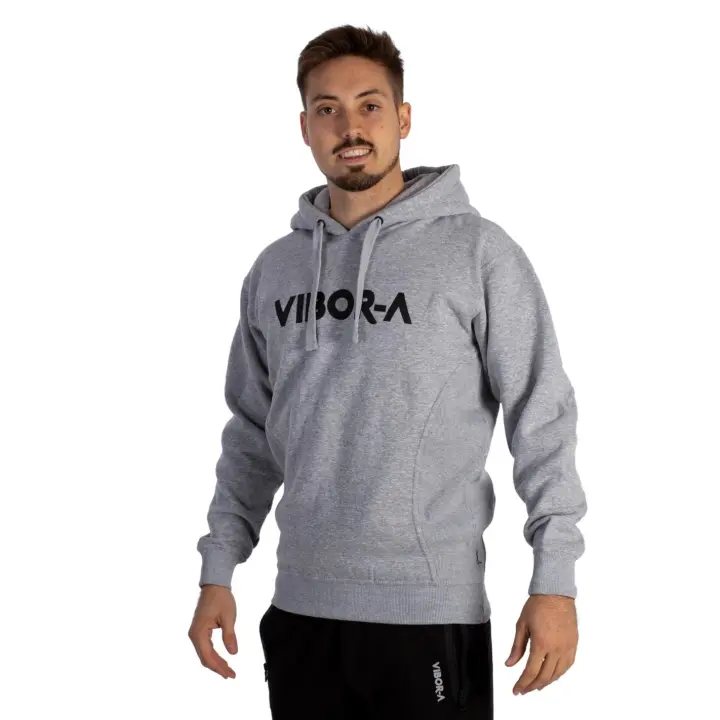 Sudadera Vibor-a Roca Africana Hombre Negro / Gris - Varias Tallas - 1