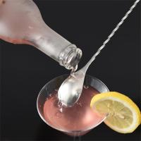 Cucharas De Barra De Acero Inoxidable 304 Para Mezclar Cocktails Con Mango Largo Herramienta De Cocina Y Barra Eco-amigable - details 1