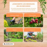 Compostador de jardín Biobin Mobiclinic® 300L Eco-Friendly Sin Gastos adicionales Transformador de residuos Sin Herramientas Rejillas de ventilación Convierte residuos en abono Natural. - details 3