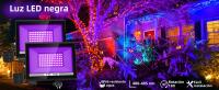 Luz Negra UV 30W/60W Con Enchufe EU/US/UK IP66 Para Escenario Efecto De Luz Ultravioleta Para Halloween Xmas Danza Disco Fiesta - details 0