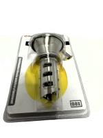 exprimidor de limon acro inox 6.5cm para extraer cítricos y vertedor el limón marca family - details 2