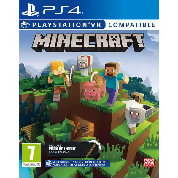 Minecraft Starter Collection Refresh Sony Playtation 4 PAL España Nuevo Precintado Envio en menos de 24 horas - 1