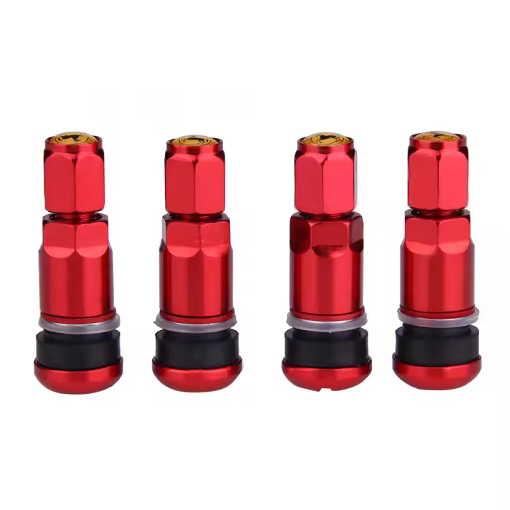 4pcs Valvulas De Neumáticos Sin Cubierta Con Cubiertas Antipolvo Para Coche Repuestos Automotrices Piezas Por Venta Individual - 1
