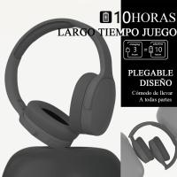 Auriculares Inalámbricos Bluetooth HD Micrófono Plegable Cascos Inalambricos Hi Fi Estéreo Cancelación Ruido Control Volumen Carga Rápida USB Inalambricos Auriculares(Gris Tinta) - details 4