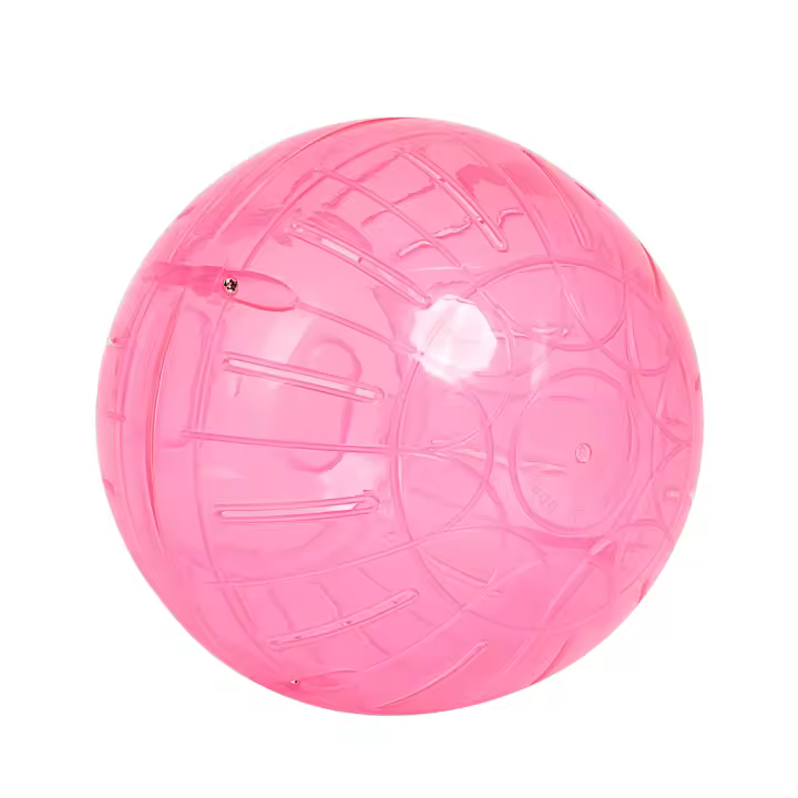 SMELL & SMILE Bola Hámster Juguete para Roedores Juego Bola del Ejercicio Juguete Interactivo para Hámster Color Aleatorio (14CM) - 1