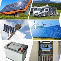 Controlador Solar 12V/24V 30A 20A 10A Regulador PWM Cargador De Batería Con Pantalla LCD Salida USB Doble 5V Para Energía Solar - details 2
