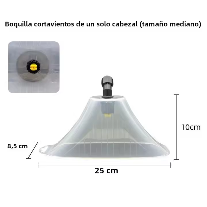 Cubierta De Ventilador Para Riega Máquina De Pulverización a Prueba De Viento Cabeza De Pulverización Atomizadora Para Riego De Jardín Y Agricultura Suministros De Riego - 1