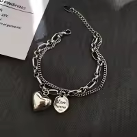Pulsera Bohemia Corazón Con Cuentas Para Mujer Moda Multi Capa Cadena Conjunto Encantos Pulsera De Moda Para Fiestas Y Calle - details 3