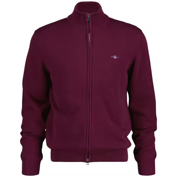 Chaqueta Gant Casual Cotton Zip Cardigan - 1