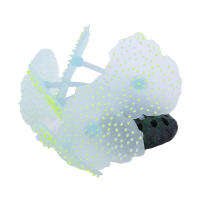 Decoraciones De Acuario Simulación De Mundo Submarino Luminoso De Silicona Coral Falso Fluorescente Anémona De Mar Colorida Para Jaula De Peces - details 13