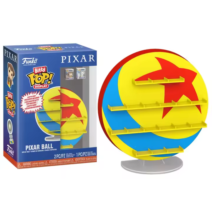 FUNKO BITTY POP! DISPLAY: DISNEY – SOPORTE PELOTA DE PIXAR, 85513, TIENDA CON LICENCIA OFICIAL - 1
