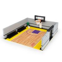 Bloques De Construcción Educativos Para Niños Escena De Baloncesto Pequeños Partículas DIY Juguete Regalo De Cumpleaños Para Niño - details 2